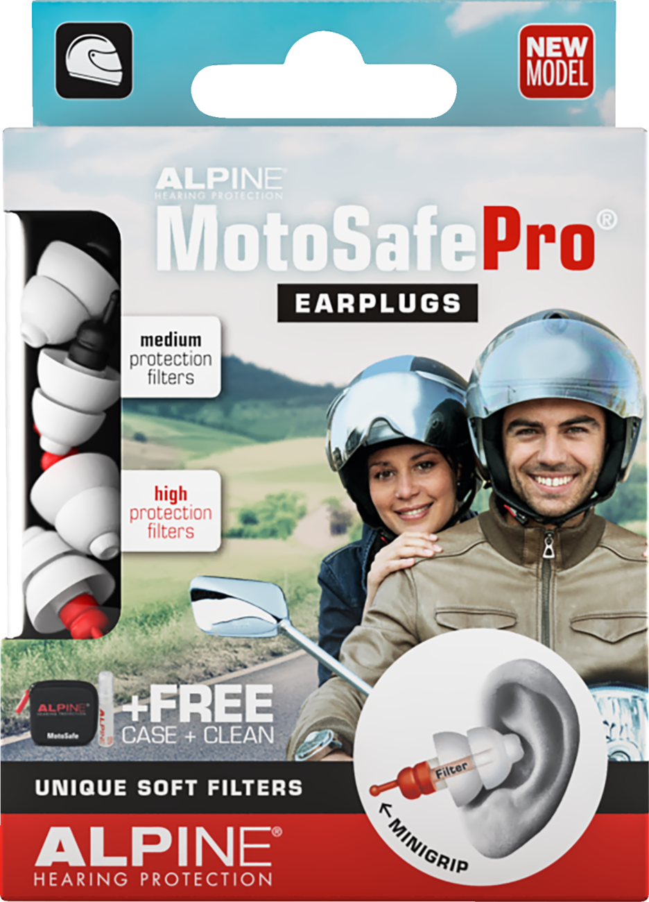 ALPINE HEARING PROTECTION MotoSafe Pro Earplugs