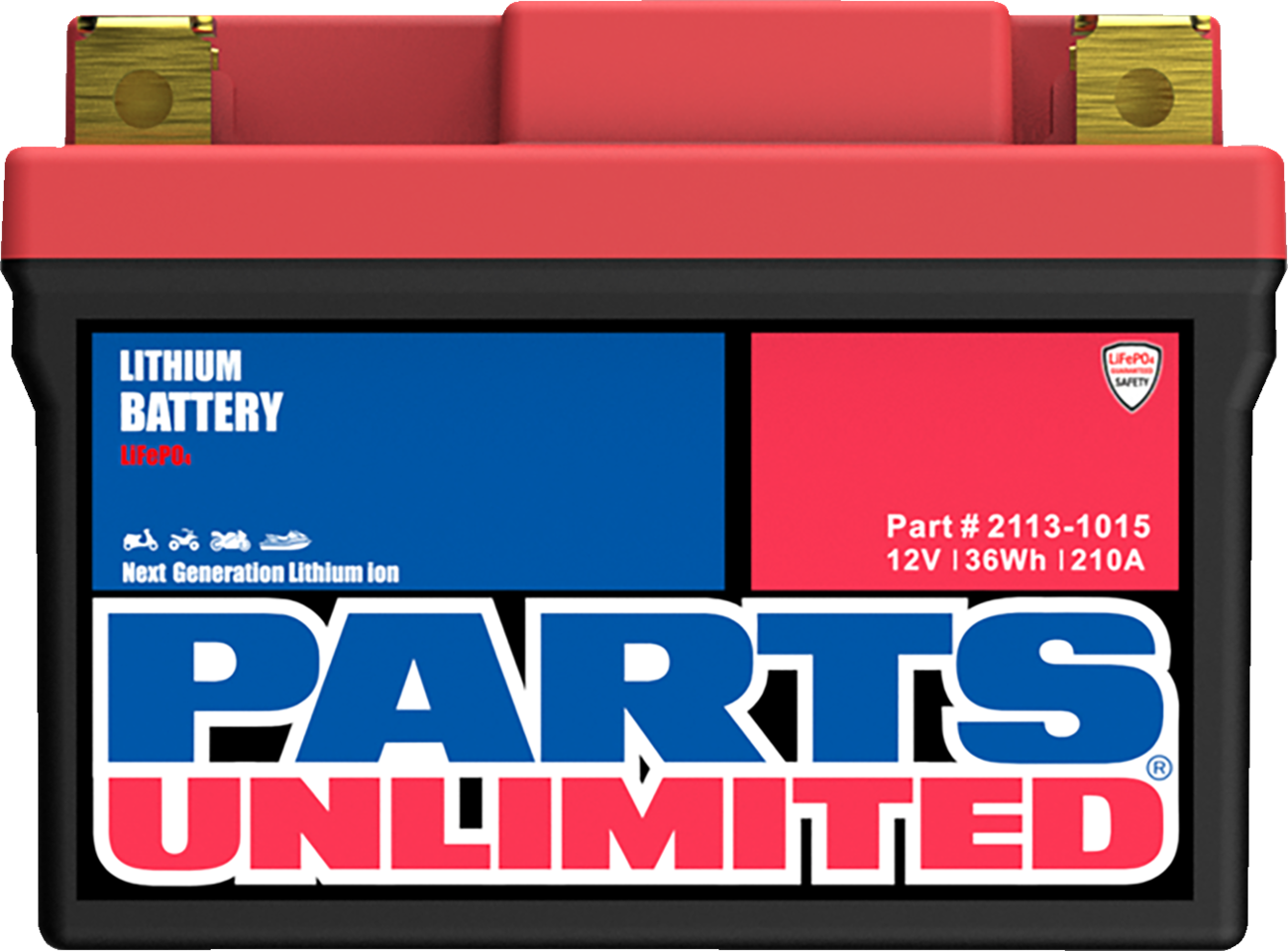 PARTS UNLIMITED Lithium LiFePO4 Battery