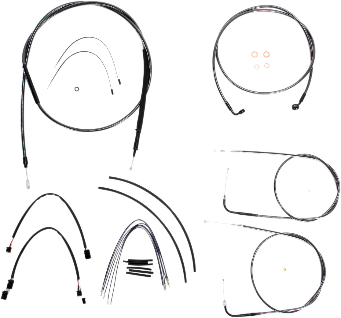 MAGNUM SHIELDING Black Pearl™ Designer Handlebar Installation Kit