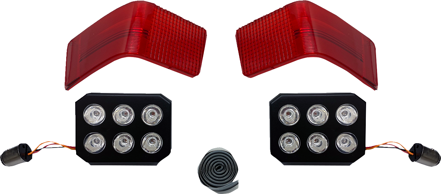 Custom Dynamics LED TourPak Lights For Harley Touring 1989-2013