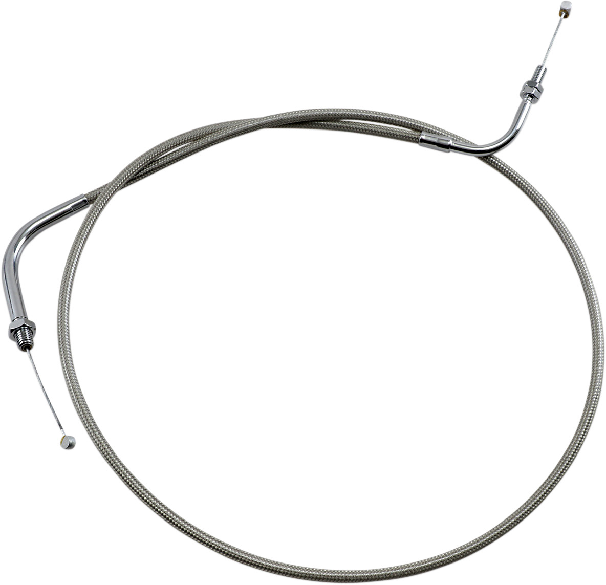MOTION PRO Armor Coat Stainless Steel Throttle/Idle Cable for Cruisers
