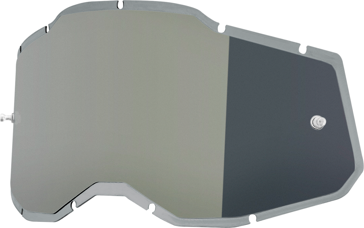 100% Racecraft 2 / Accuri 2 / Strata 2 Replacement Injected Lens - Mirrored