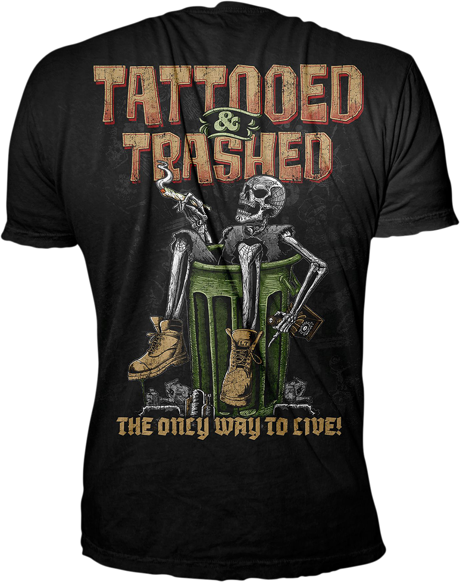 LETHAL THREAT Tattooed & Trashed T-Shirt