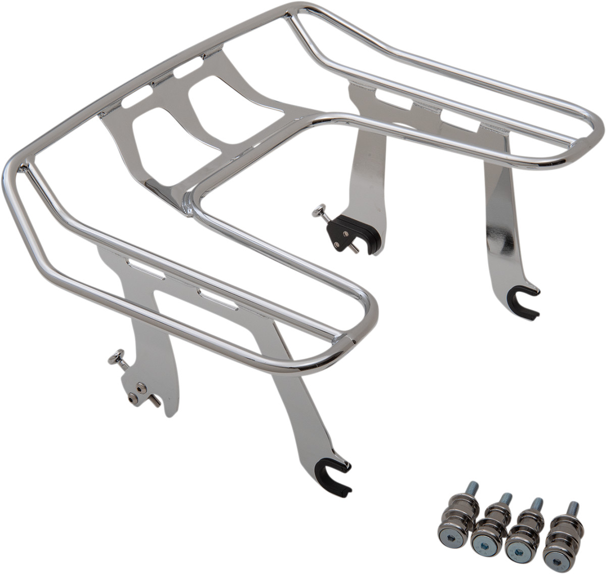 Cobra Detachable BA Wrap-Around Rack For Harley FLSB 2018-2021