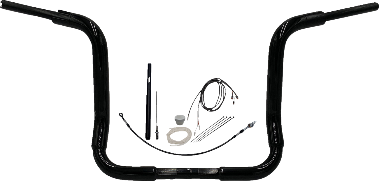 FAT BAGGERS INC. 1-1/2" EZ Install Rounded Top Handlebar Kit