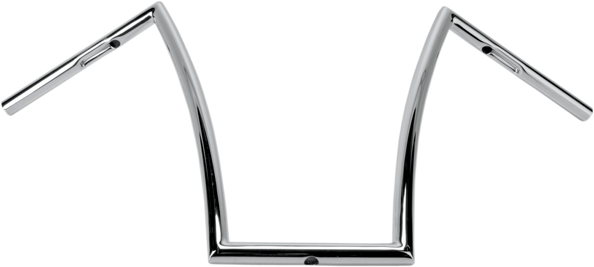 Todd's cycle 1" Strip Handlebar - 17" - Chrome