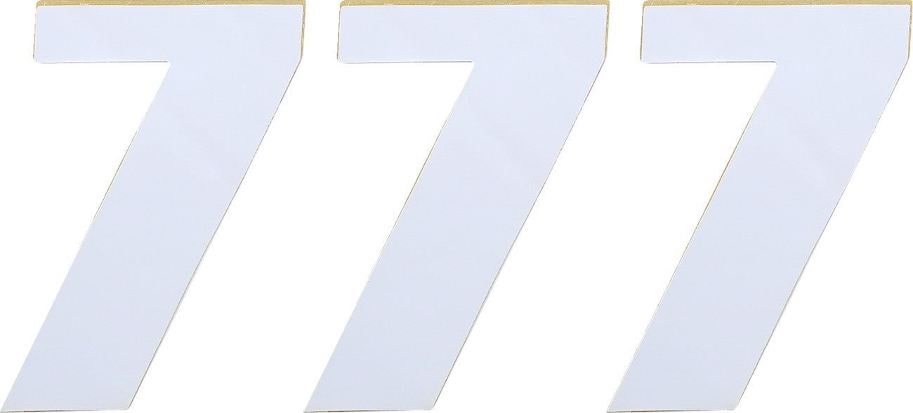 Moose Racing Vinyl Race Numbers