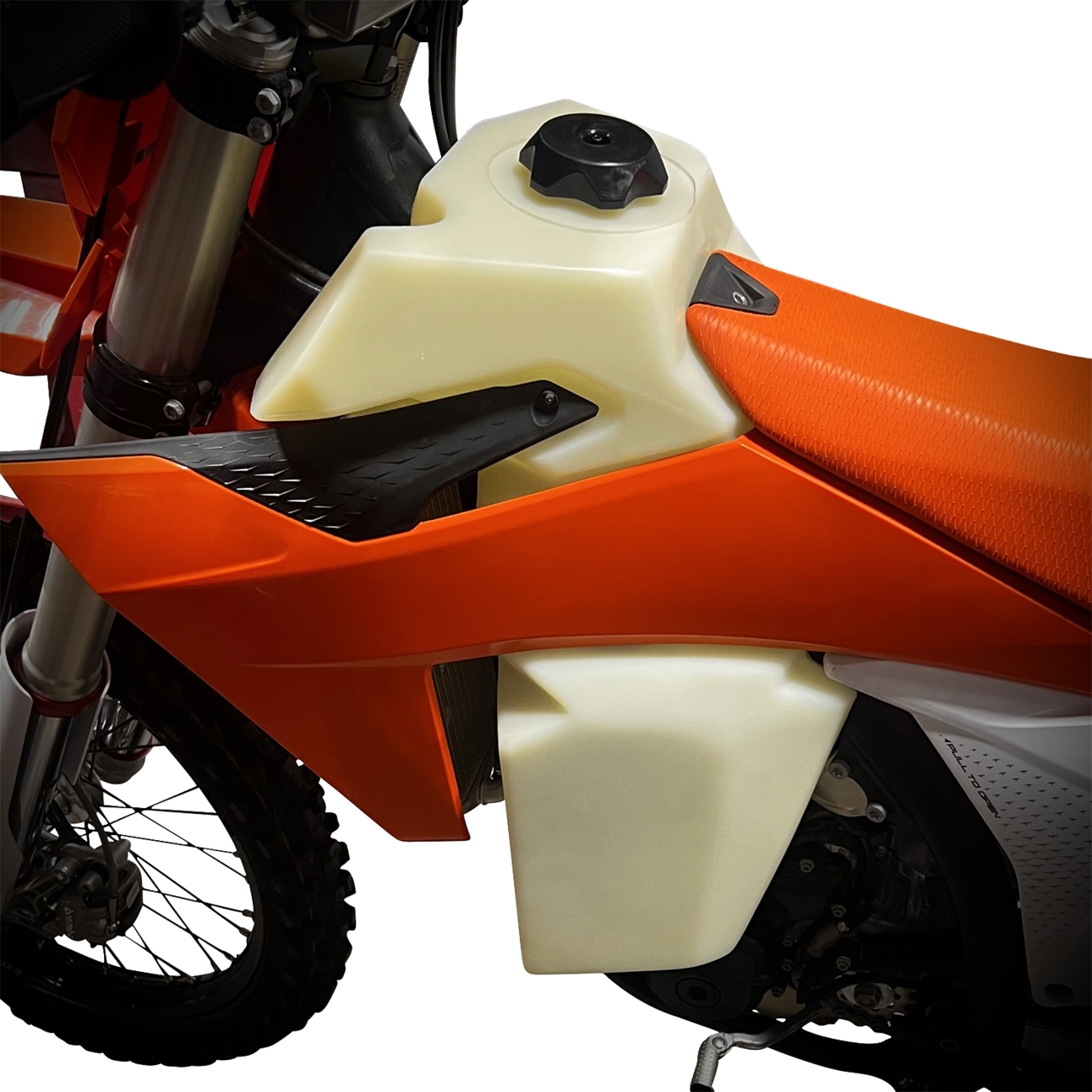 Ims products inc. Large-Capacity Gas Tank - Natural - KTM - 3.5 Gallon