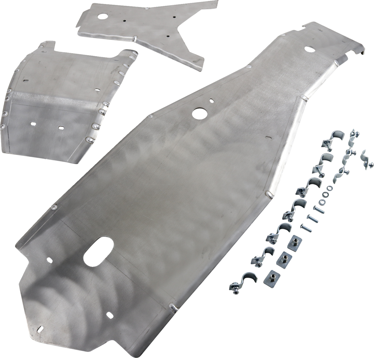 Moose offroad Full Skid Plate - 3-Piece 2006-2020 Honda TRX680FA FourTrax Rincon / 2003-2005 Honda TRX650FA FourTrax Rincon
