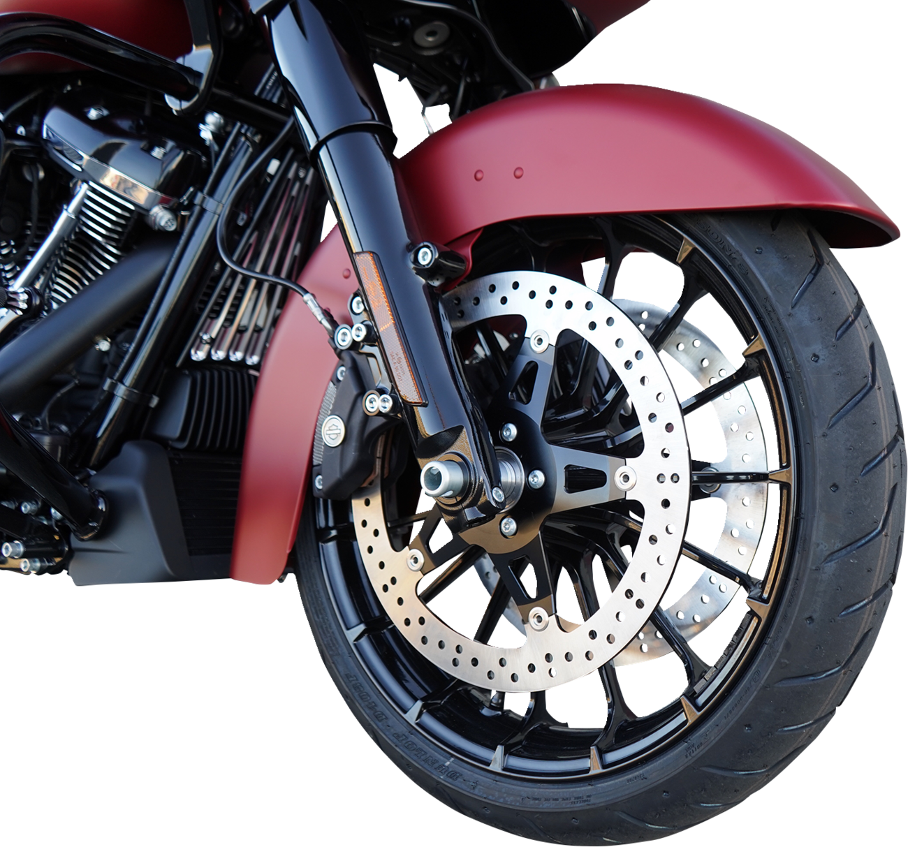 Arlen ness Big Brake Rotor - 14" - Front Left - Touring Harley Davidson