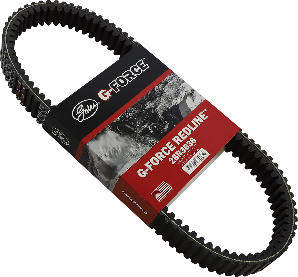 Gates G-Force RedLine Drive Belt 28R3636