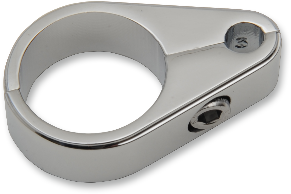 Drag specialties Die-Cast Cable Clamp - Single Throttle - 1" Frame