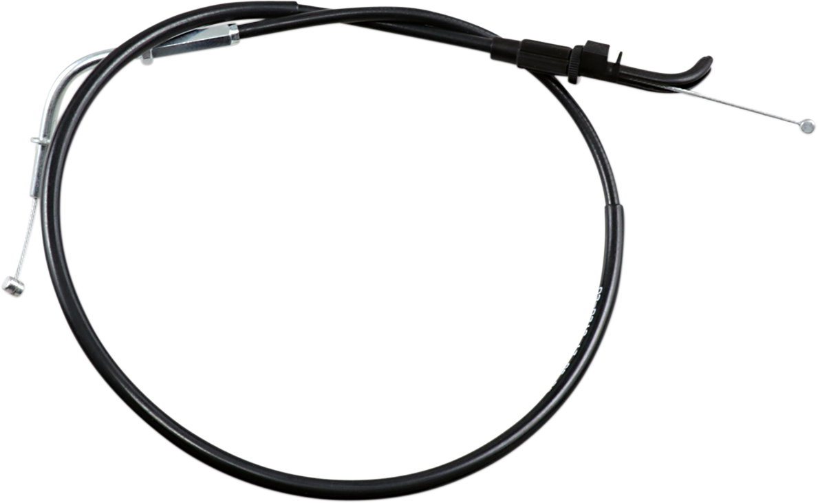 Black Vinyl Throttle Cable