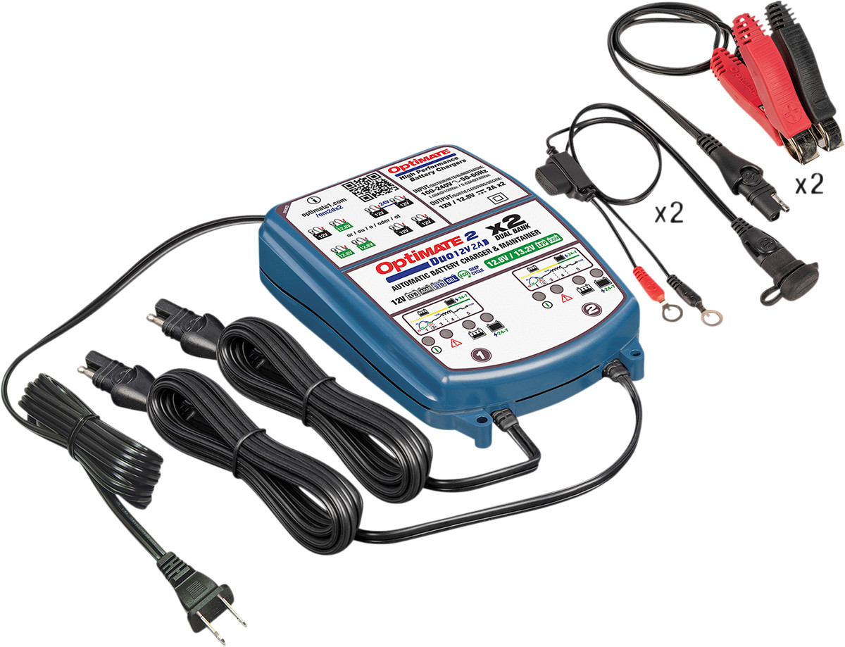 TECMATE OptiMate™ 2 Duo Bronze Series Battery Charger