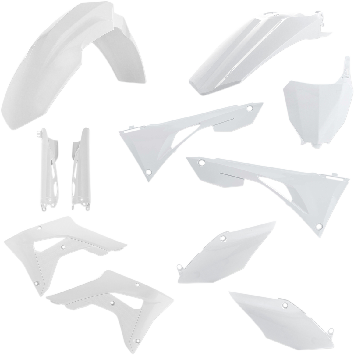 Acerbis Full Replacement Body Kit - White 2019-2021 Honda CRF250RX / 2019-2020 Honda CRF450RX