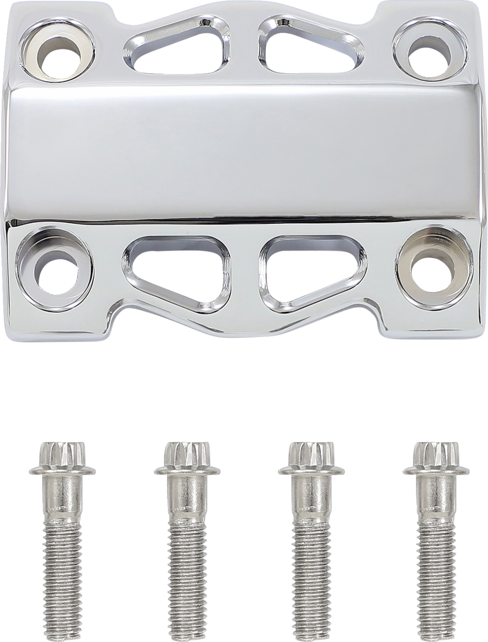 La choppers Performance Risers - Pullback - 10" x 1-1/4" - Chrome