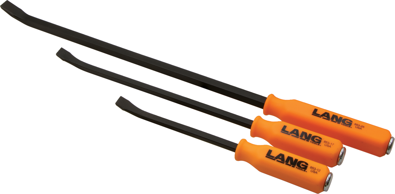 Curved Pry Bar with Striking Handle Set