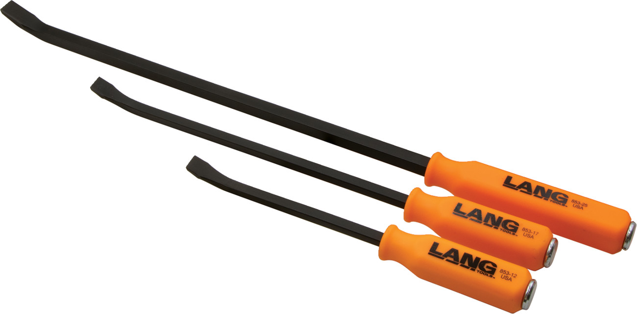 Curved Pry Bar with Striking Handle Set