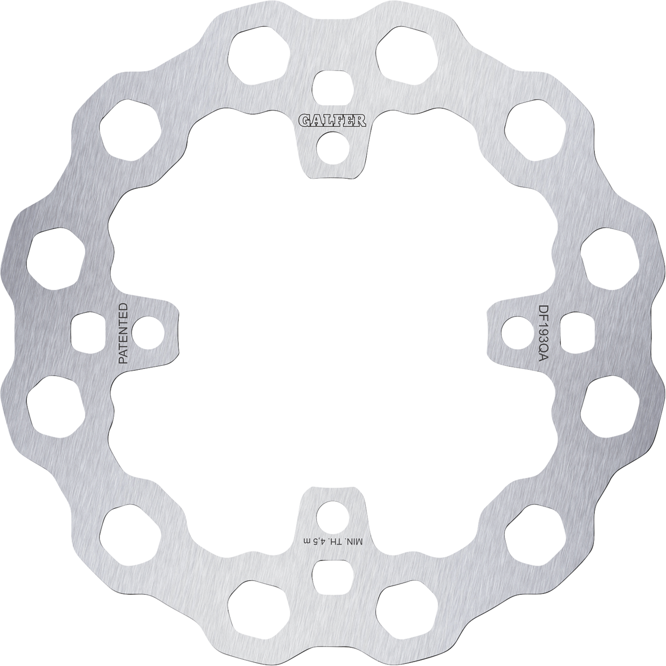 GALFER Fixed Rear Cubiq Brake Rotor