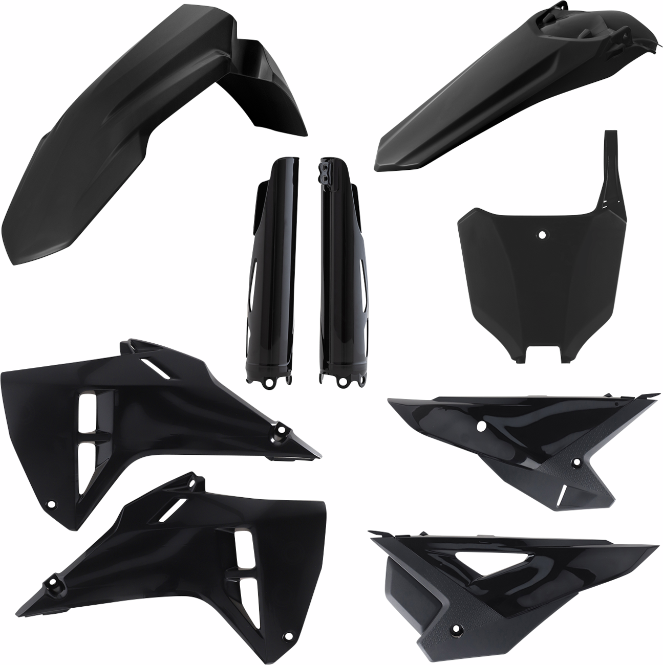 Acerbis Full Replacement Body Kit - Black Honda