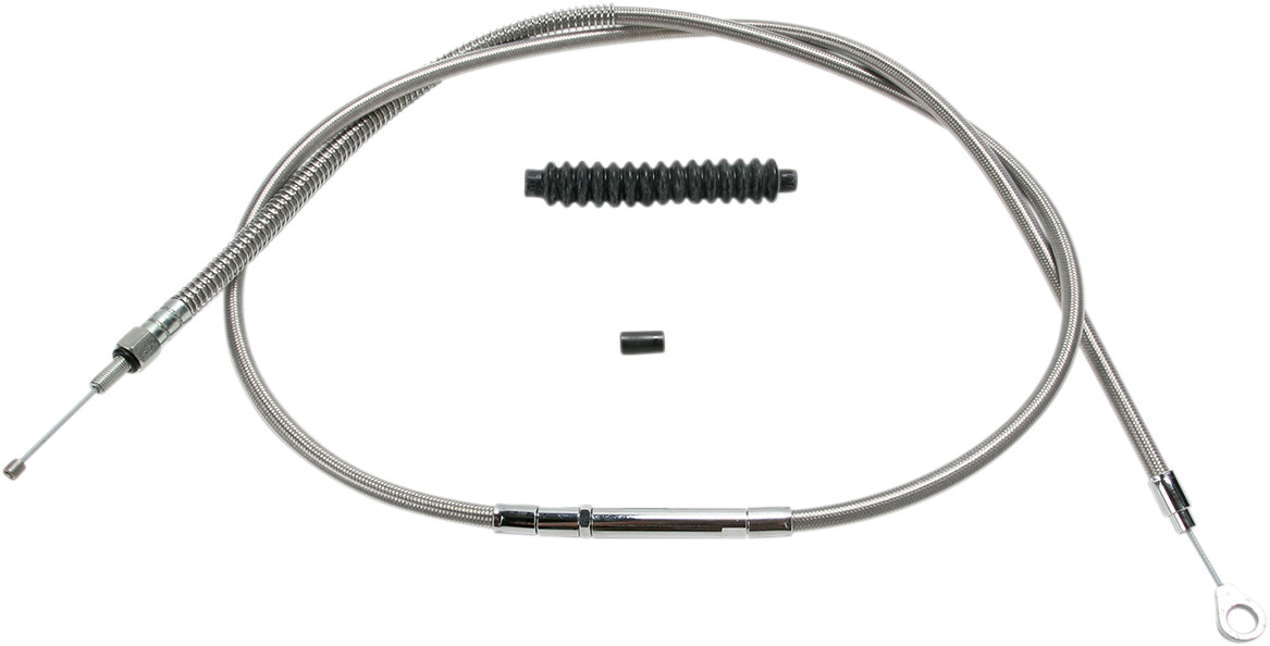 BARNETT High-Efficiency Stainless Steel Clutch Cable for Harley-Davidson