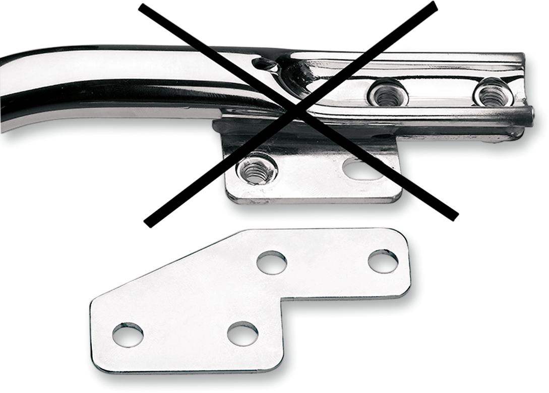 CYCLE VISIONS License Plate Bar Eliminator