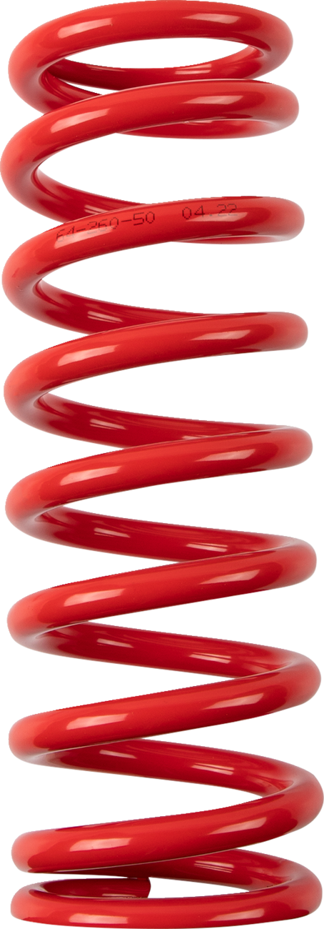 Moose offroad Shock Spring - 64/66 mm OD - 50 n/mm - Red Honda/Sherco/Kawasaki/Suzuki/Yamaha