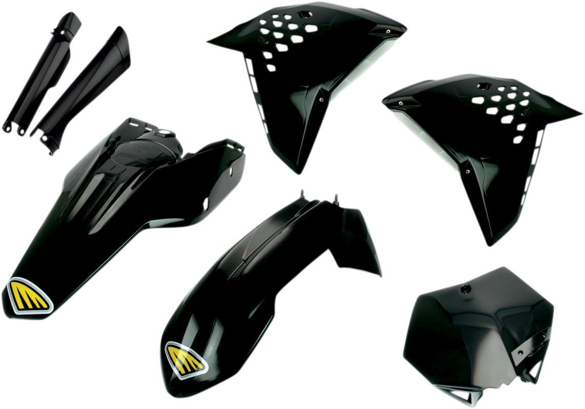 Cycra Body Kit - Powerflow - Black - SX/SX-F/XC/XC-F/XC-W KTM