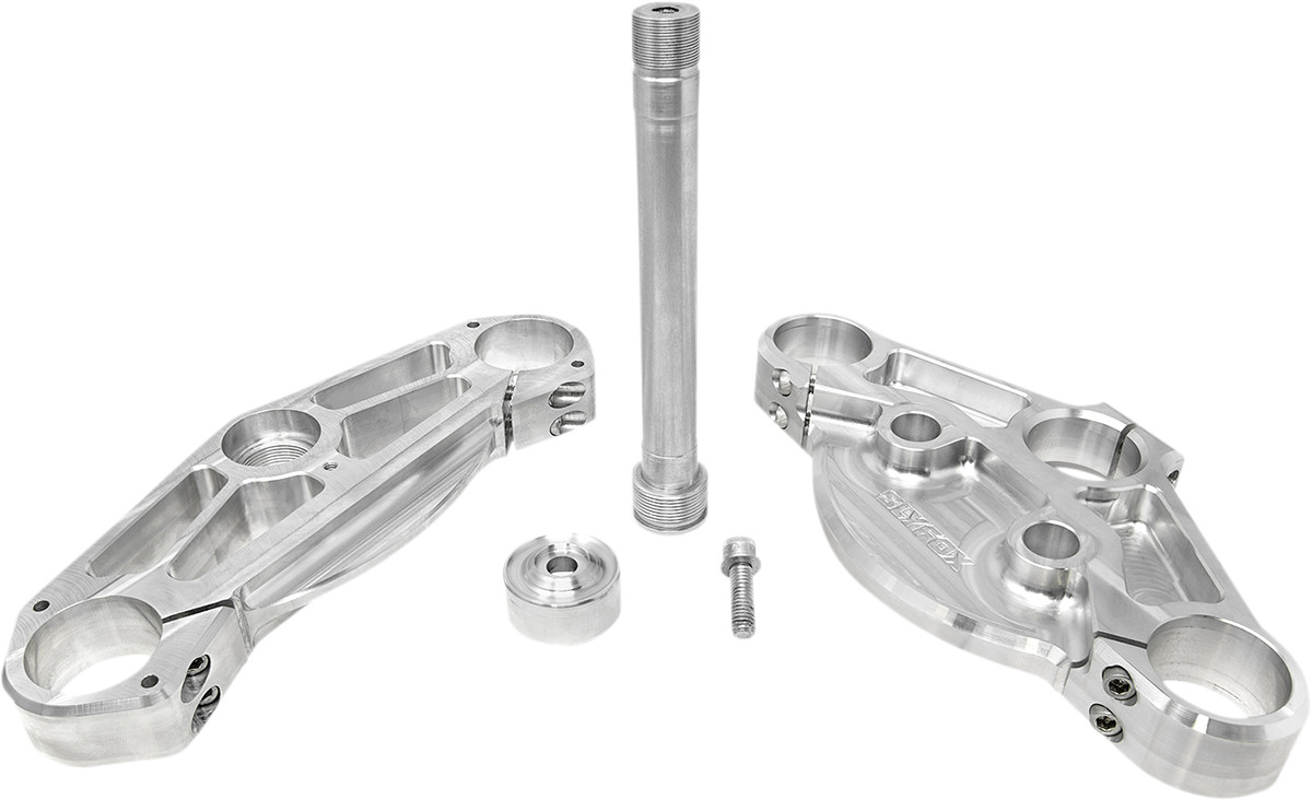 SlyFox Performance 41mm to 49mm Conversion Triple Tree For Harley Touring