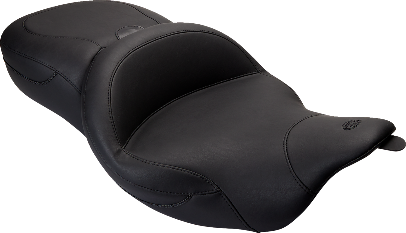 Mustang Super Touring Smooth Seat For Harley Touring 2008-2025