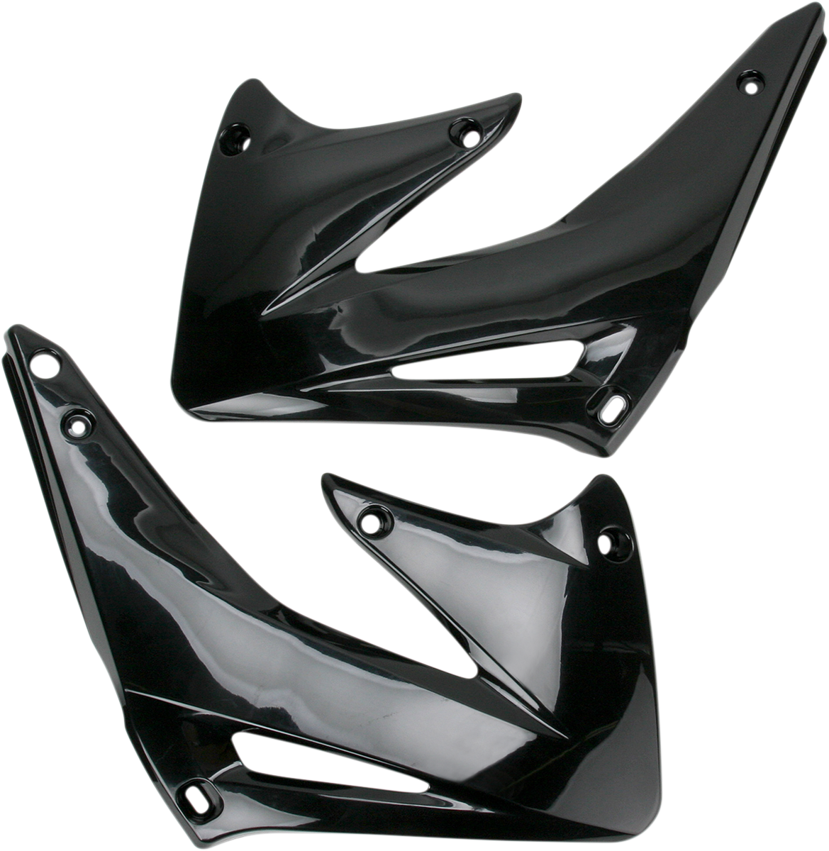 Acerbis Radiator Shrouds - Black 2002-2004 Honda CRF450R