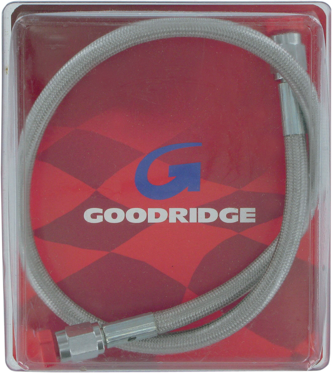 Goodridge Brake Line - Stainless - 19"