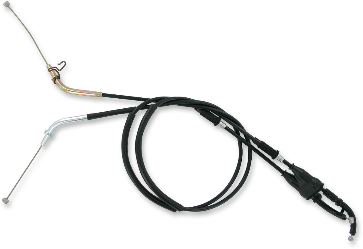 PARTS UNLIMITED Black Vinyl Throttle Cable
