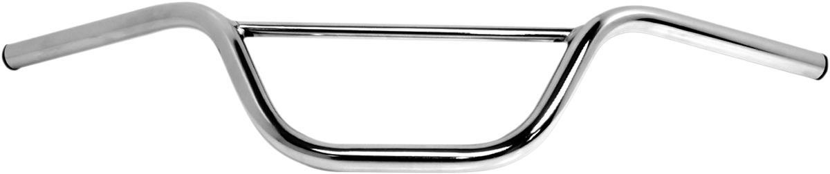 Emgo 7/8" Scrambler Handlebar - Small - Chrome