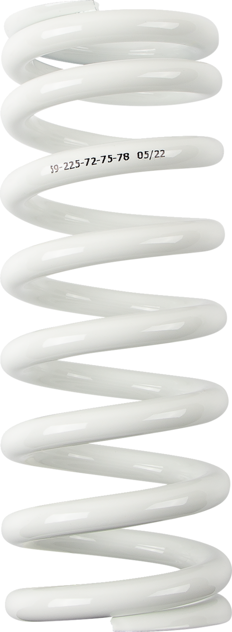 Moose offroad Shock Spring - 59 mm OD - 72/75/78 n/mm - White KTM