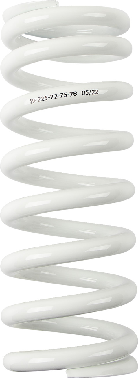 Moose offroad Shock Spring - 59 mm OD - 72/75/78 n/mm - White KTM
