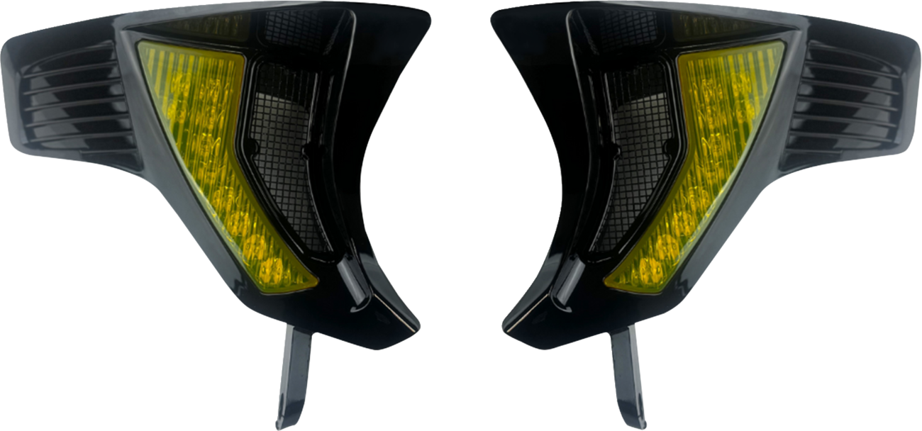 CUSTOM DYNAMICS Shark Demon® Integrated Front Turn Signal Vents