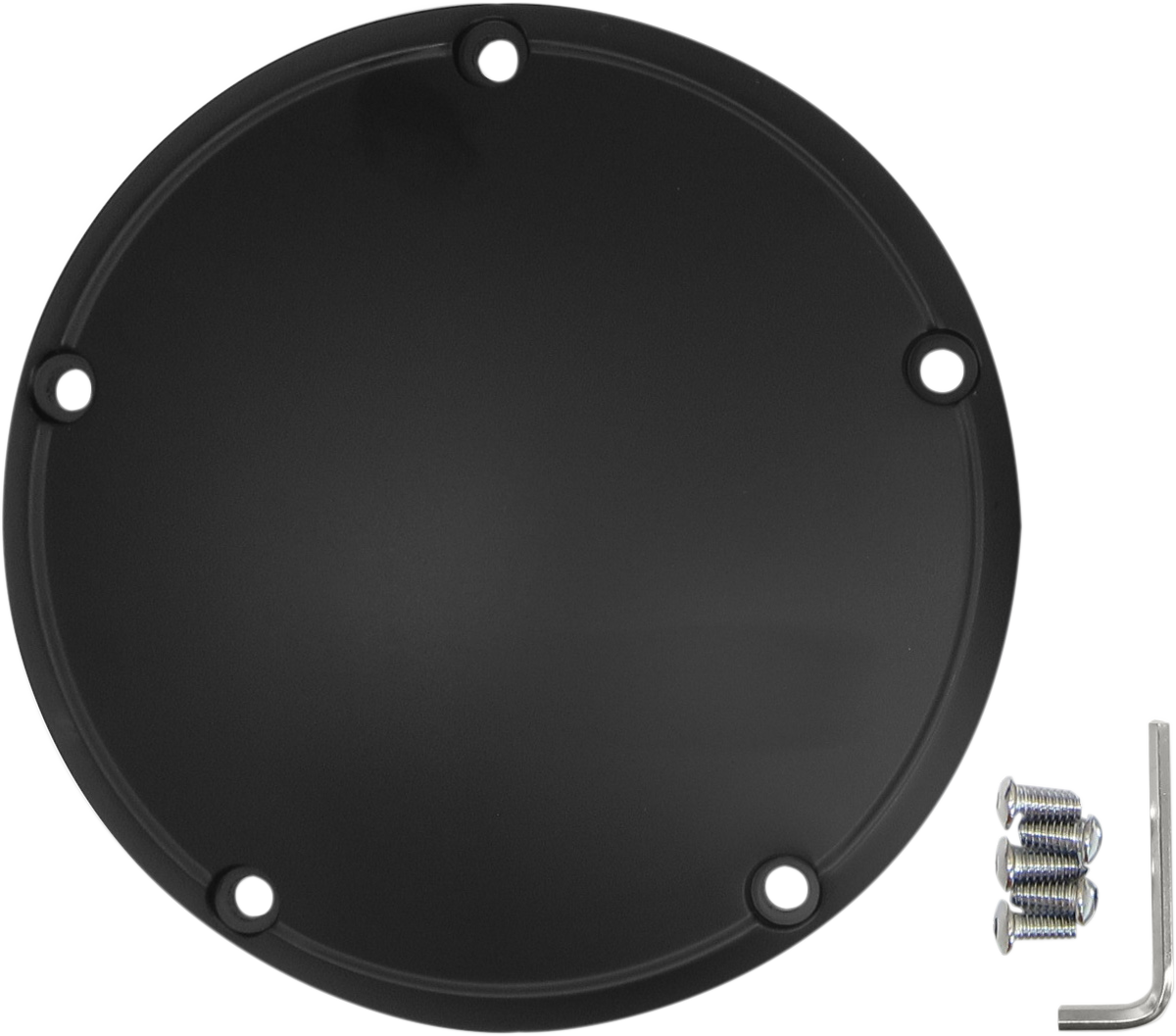 Drag specialties Derby Cover - Satin Black Harley Davidson
