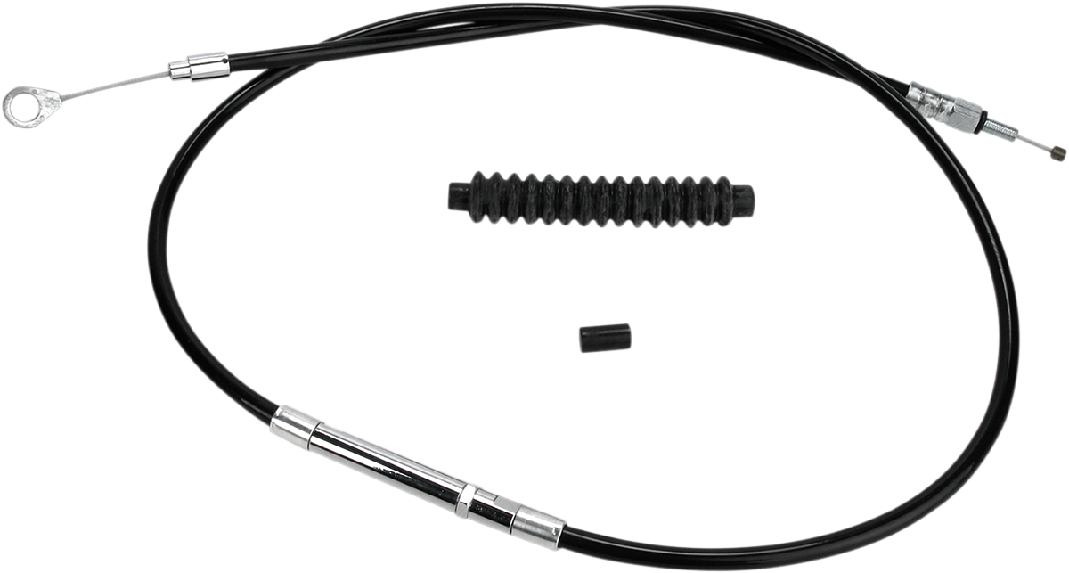 High-Efficiency Black Vinyl Clutch Cable