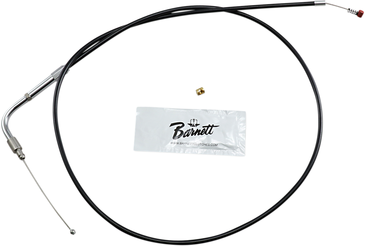 BARNETT Black Vinyl Throttle/Idle Cable