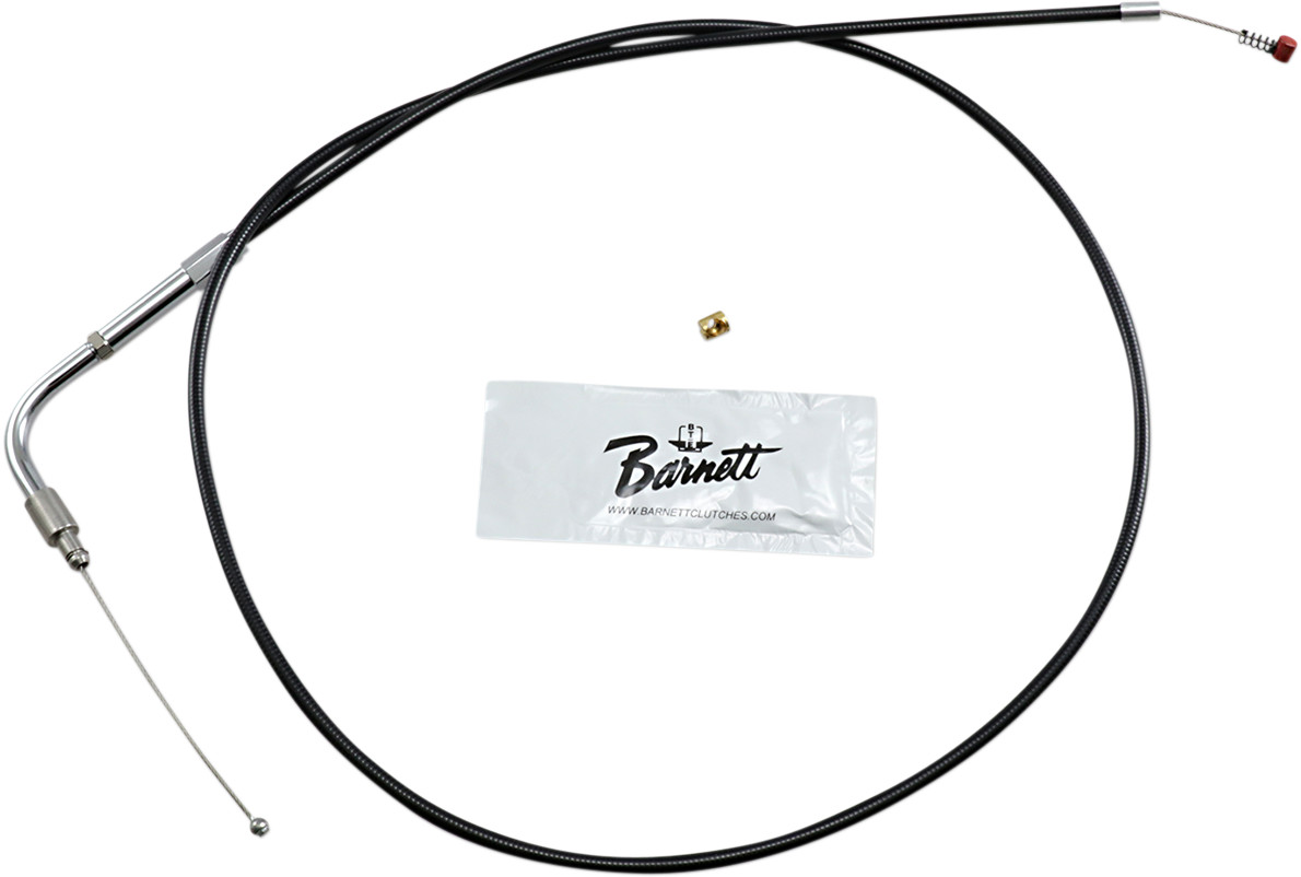BARNETT Black Vinyl Throttle/Idle Cable