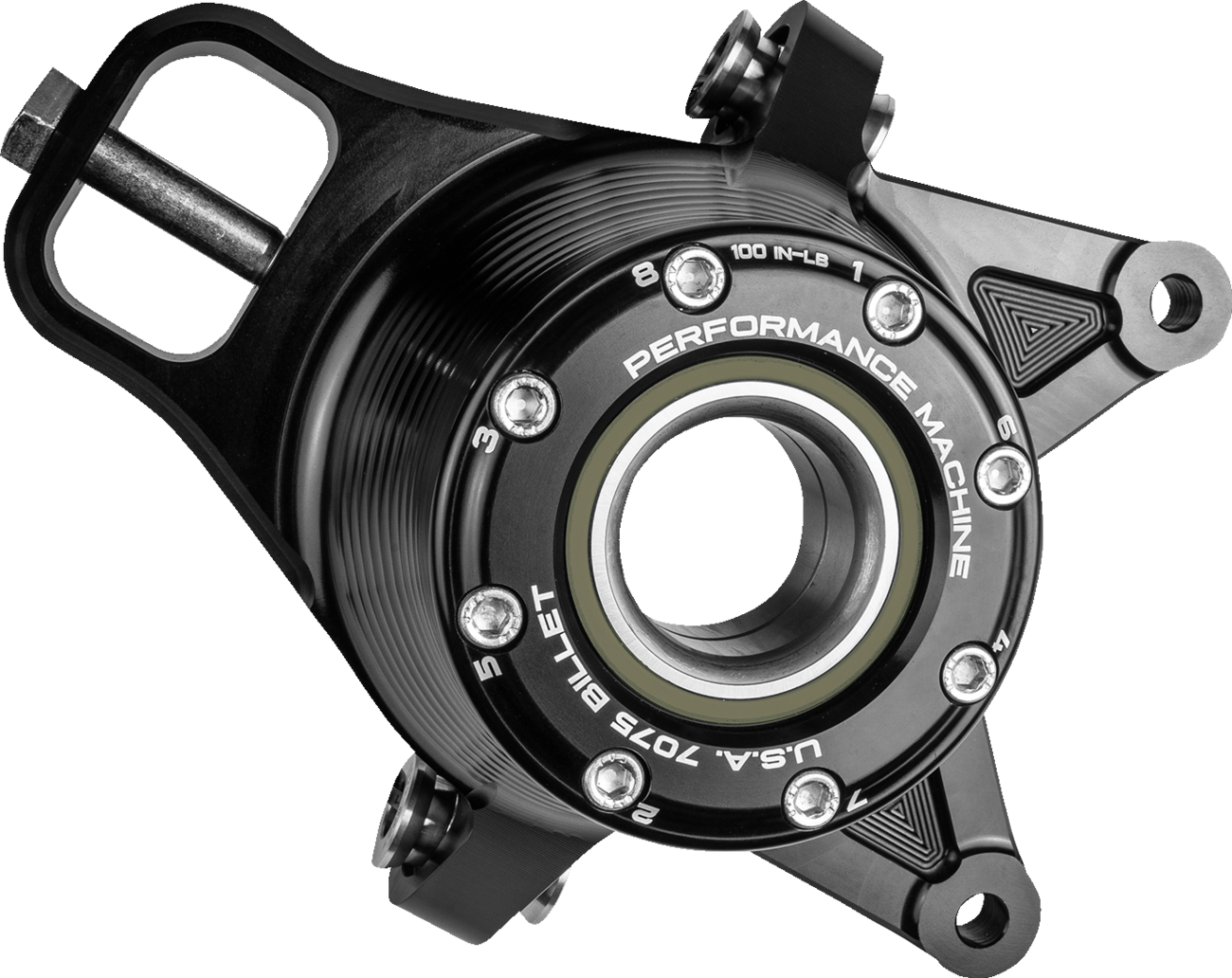 Performance Machine Off-Road Rear Bearing Carriers Can-Am Maverick X3