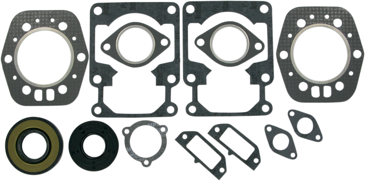 Vertex Complete Engine Gasket Kit with Oil Seals Snowmobile 1989-1991 Arctic Cat EXT 530, 1989-1991 Arctic Cat EXT Mountain Cat, 1989-1991 Arctic Cat El Tigre EXT