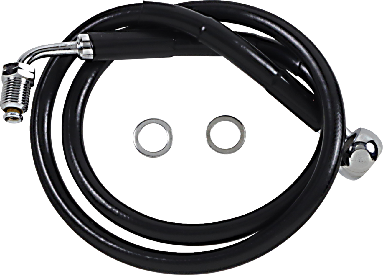 Drag Specialties Extended Length Stainless Steel Brake Line