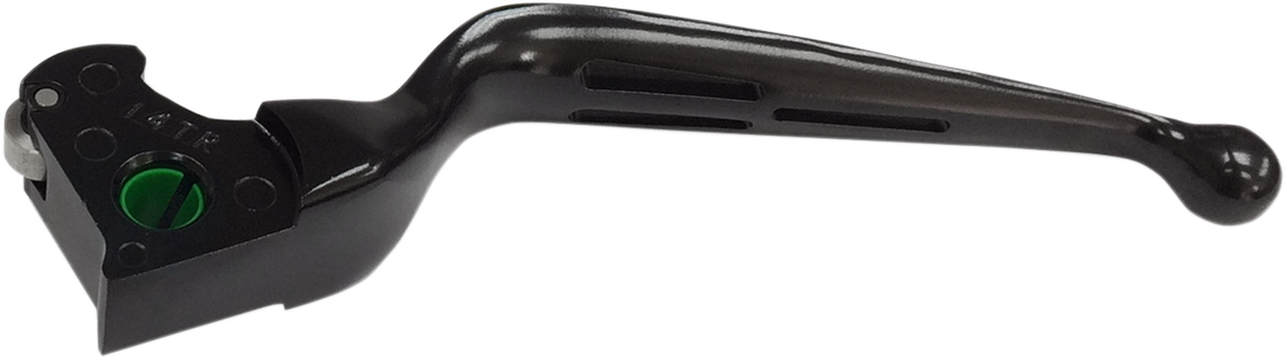 Drag specialties Clutch Lever - Wide Blade - Slotted - Black 2014-2016 Harley Davidson FLHTCUTG Tri Glide Ultra / 2015-2016 Harley Davidson FLRT Freewheeler
