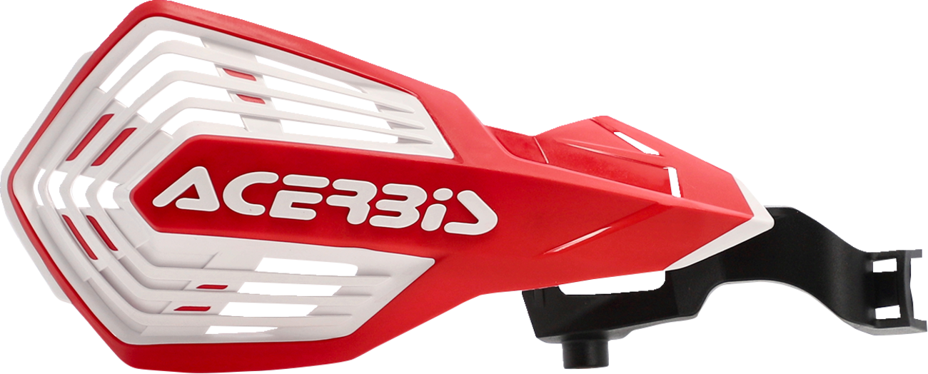 Acerbis K-Future Handguards - Red/White Gas Gas/Husqvarna