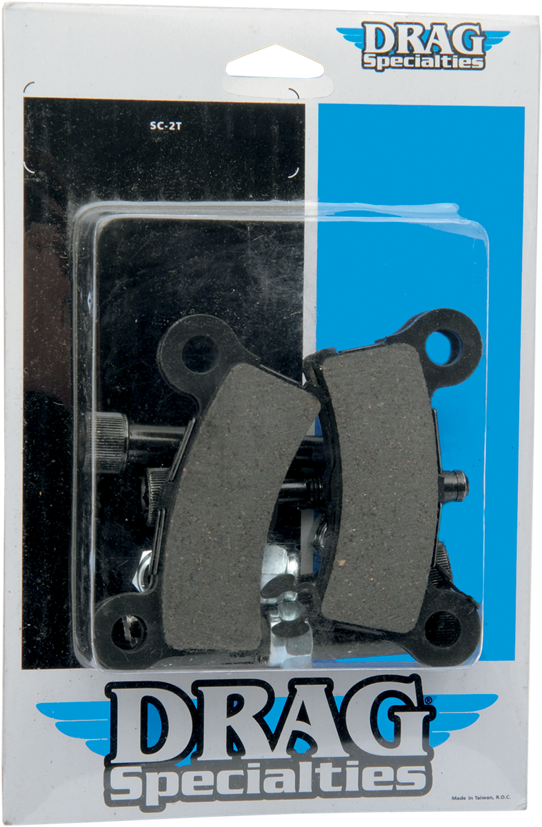 Drag specialties Semi-Metallic Brake Pads - Rear 2009-2013 Harley Davidson FLHTCUTG Tri Glide Ultra / 2010-2011 Harley Davidson FLHXXX Street Glide Trike