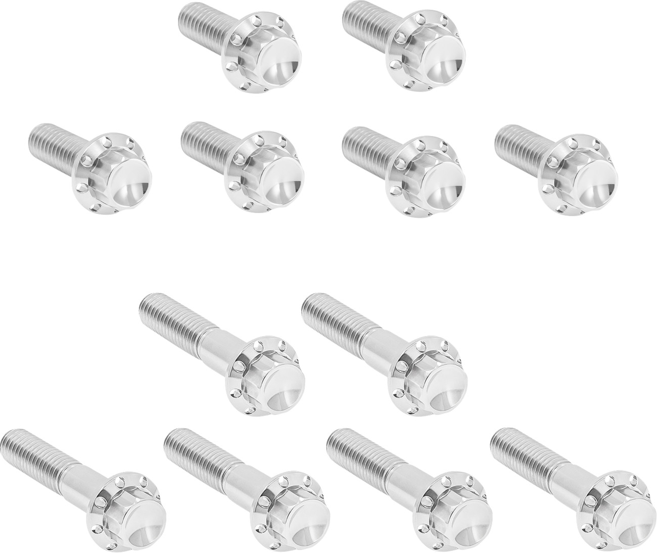 Arlen Ness 12-Point Titanium Rocker Box Bolt Kit For Harley 1999-2017