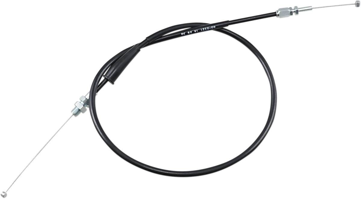 Black Vinyl Throttle Cable