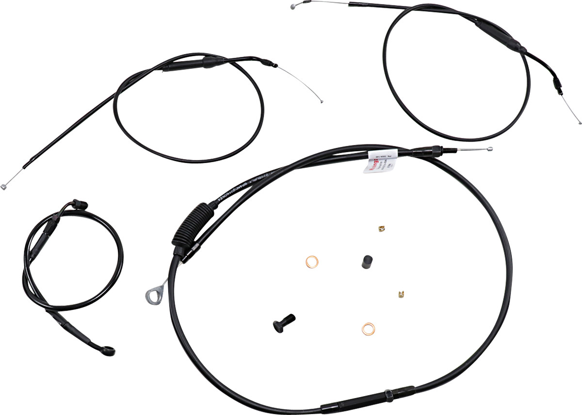 Burly Handlebar Cable Installation Kit For Harley Roadster w/ ABS 2016-2020